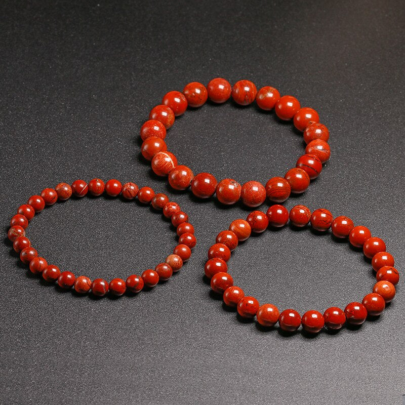 Bracelet Jaspe Rouge