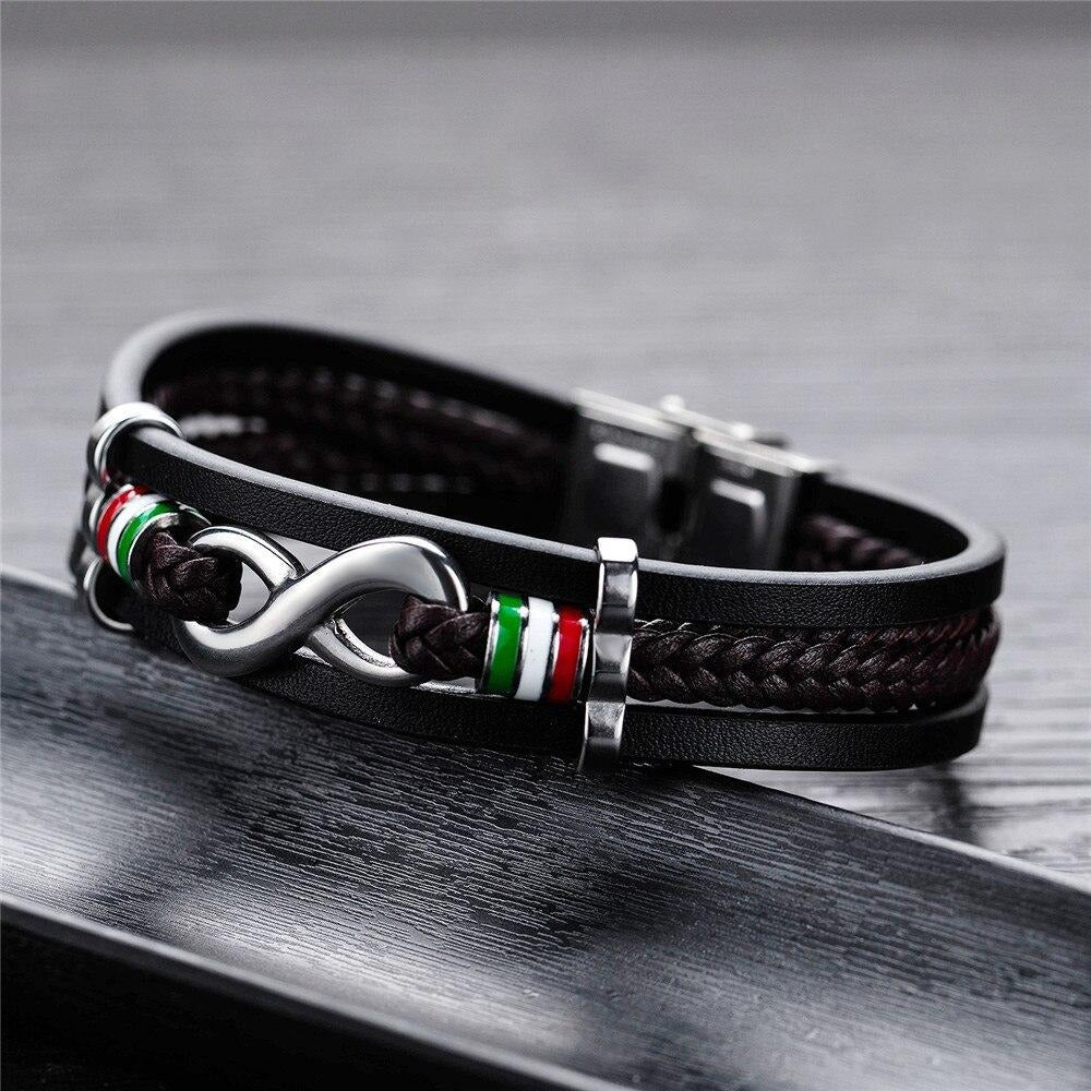 Bracelet Signe Infini Pour Homme