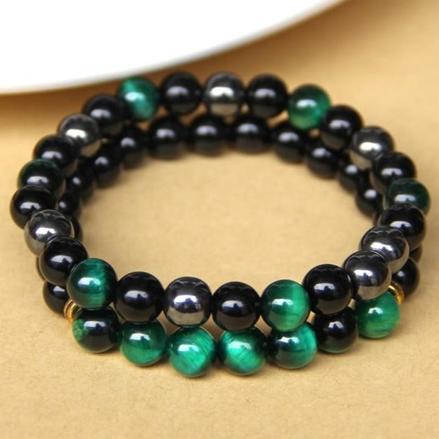 Bracelet Protecteur En Oeil De Tigre