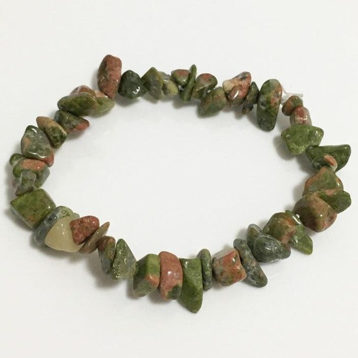 Bracelet Pierre Unakite