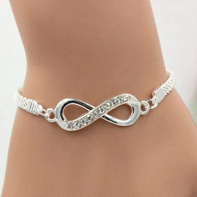 Bracelet Infini Strass