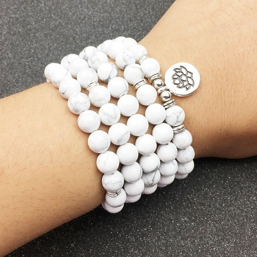 Bracelet Mala Howlite