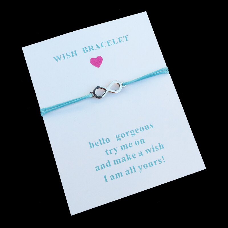 Bracelet Infini Cordon Noir