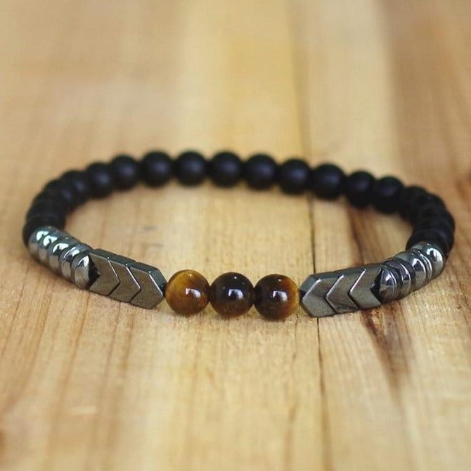 Bracelet Hématite Œil De Tigre