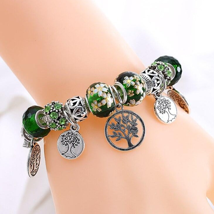 Bracelet Arbre De Vie Et Élément