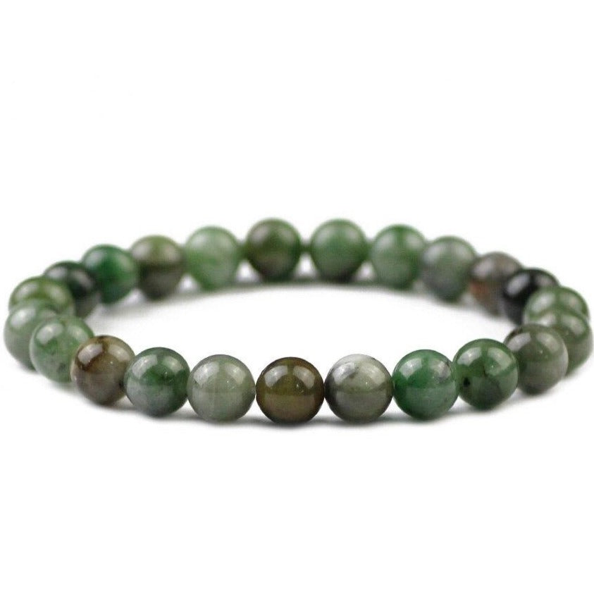 Bracelet En Apatite Verte