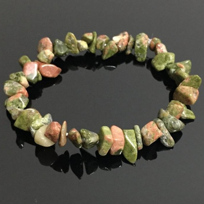 Bracelet Pierre Unakite