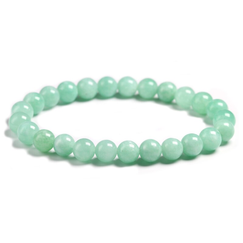 Bracelet Jade Vert vraies pierres