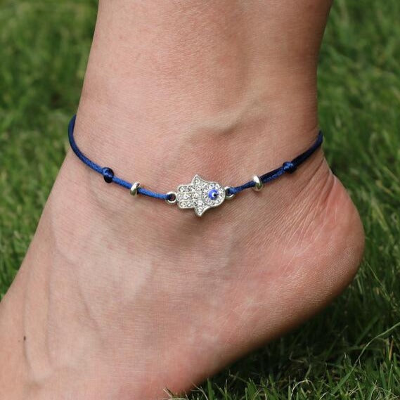 Bracelet Cheville Main De Fatma