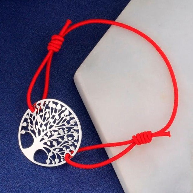 Bracelet Cordon Femme Arbre De Vie