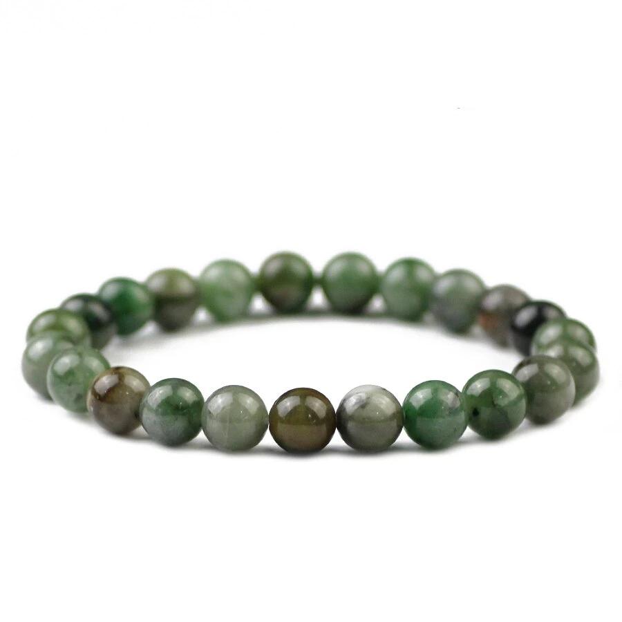 Bracelet En Apatite Verte