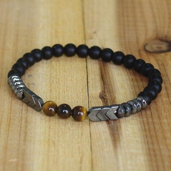 Bracelet Hématite Œil De Tigre