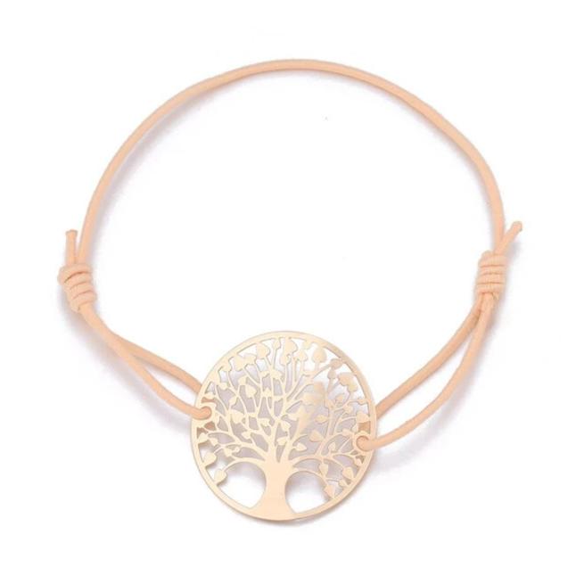 Bracelet Cordon Femme Arbre De Vie