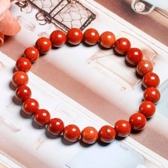Bracelet Jaspe Rouge