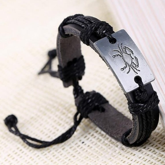 Bracelet Signe Astrologique Pour Homme Zodiaque