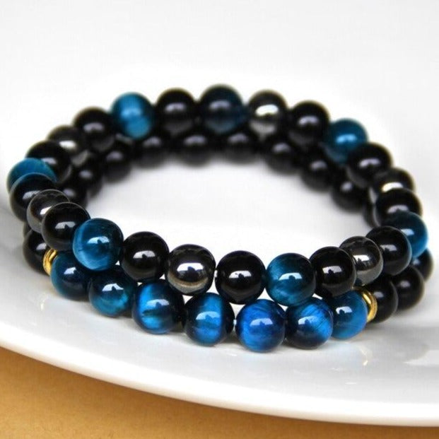 Bracelet Protecteur En Oeil De Tigre