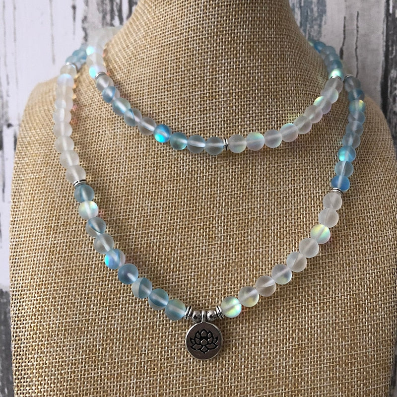 Bracelet Labradorite Bleue