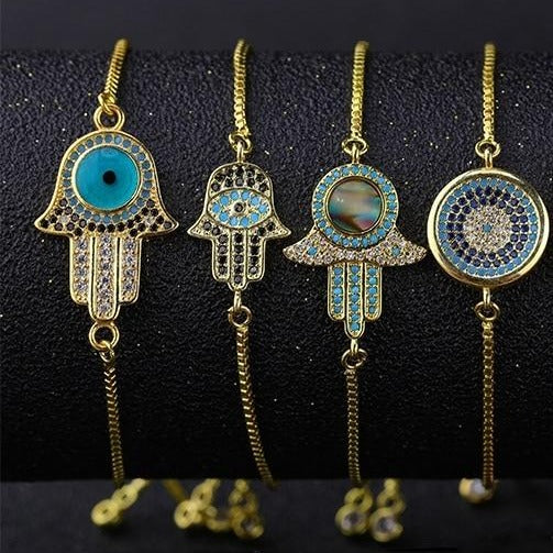 Bracelet Or Main De Fatma