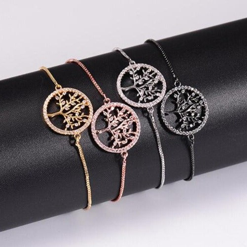 Bracelet Femme Avec Arbre De Vie