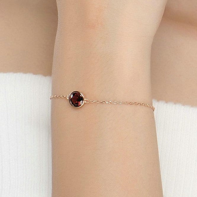 Bracelet Pierre Grenat