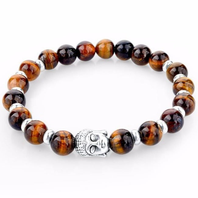 Bracelet Bouddhiste Tibétain Oeil De Tigre