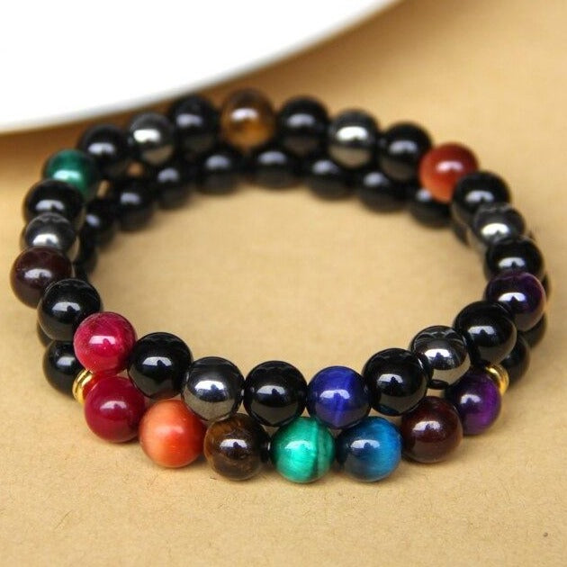 Bracelet Protecteur En Oeil De Tigre