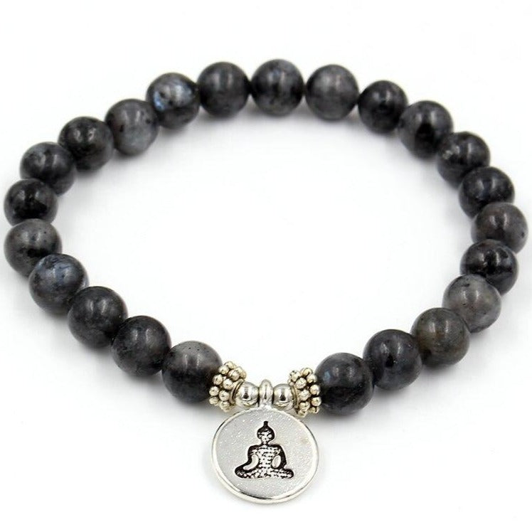 Bracelet Bouddha Homme Noir