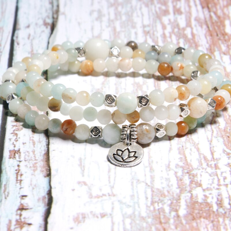 Bracelet Mala Pierre De Lune