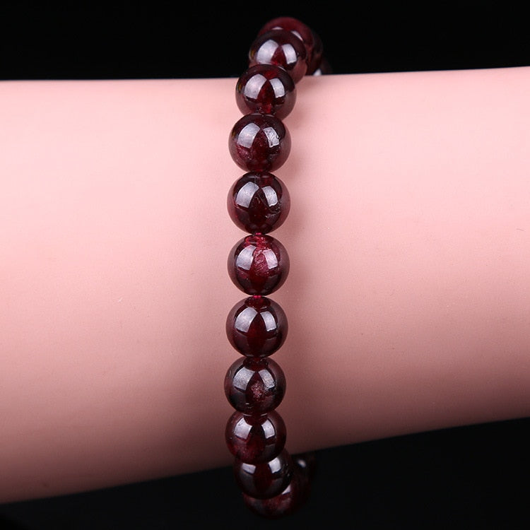 Bracelet Grenat Rouge