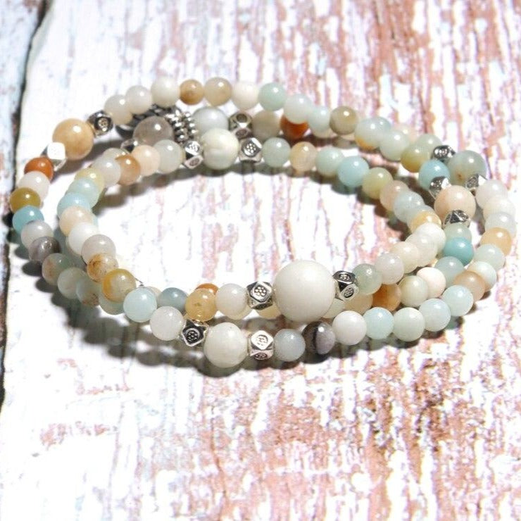 Bracelet Mala Pierre De Lune