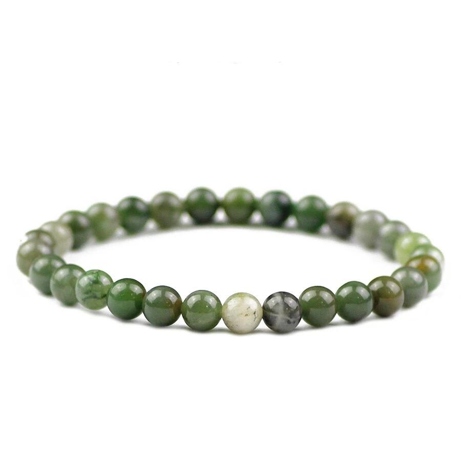 Bracelet En Apatite Verte