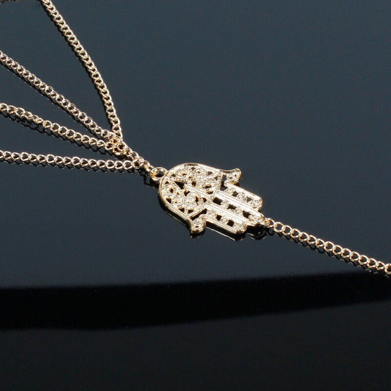 Bracelet Bague Main De Fatma