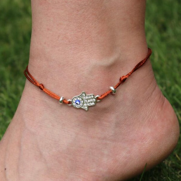 Bracelet Cheville Main De Fatma
