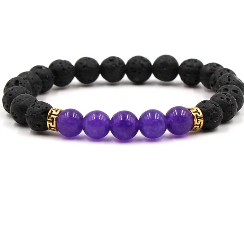 Bracelet 7 Chakras Pierres Naturelles purification