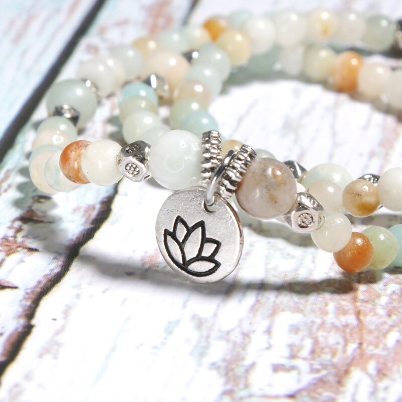 Bracelet Mala Pierre De Lune