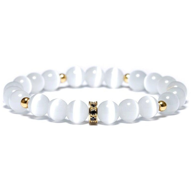 Bracelet En Perles D&#39;Opale Naturelle