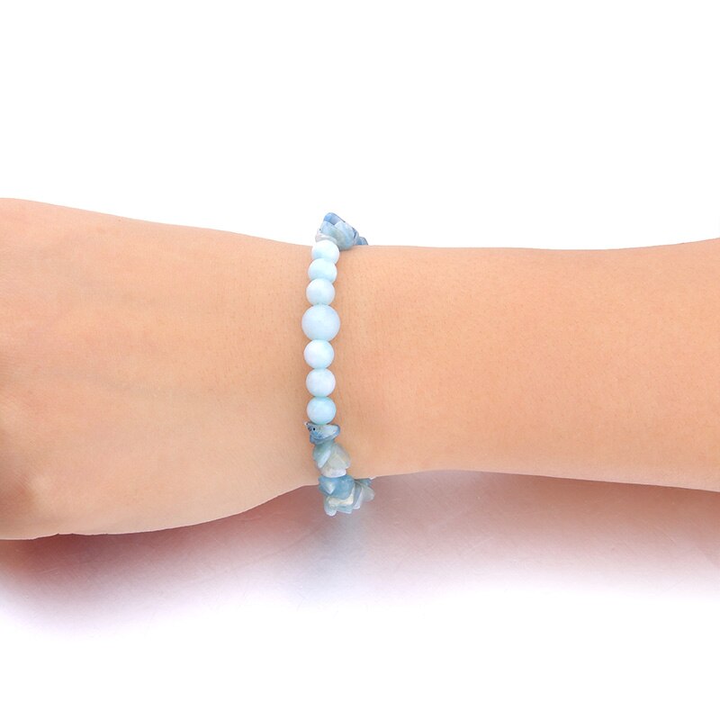 Bracelet Aigue Marine Lithothérapie pierre