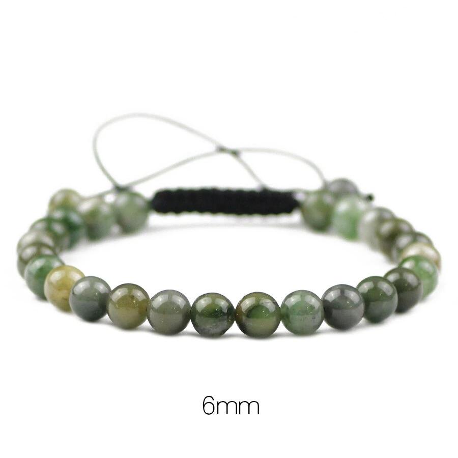 Bracelet En Apatite Verte