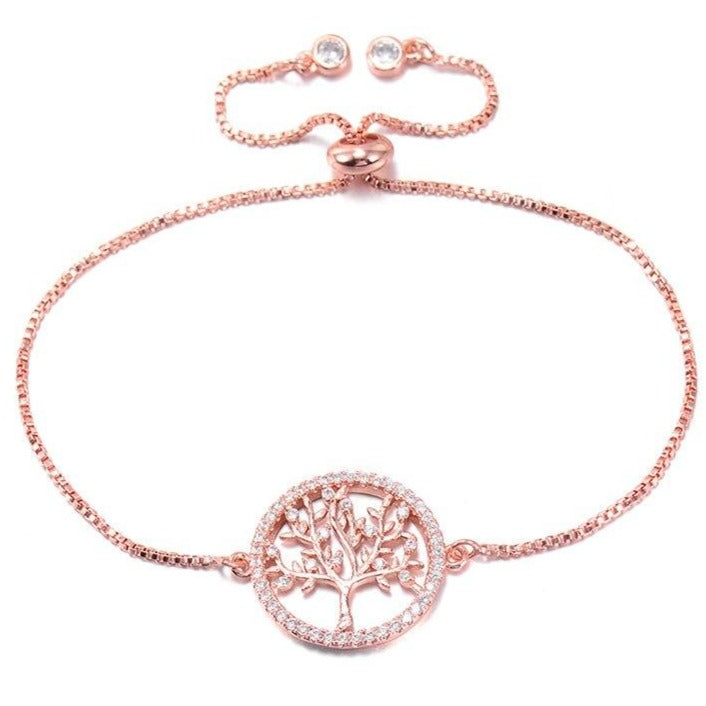 Bracelet Femme Avec Arbre De Vie