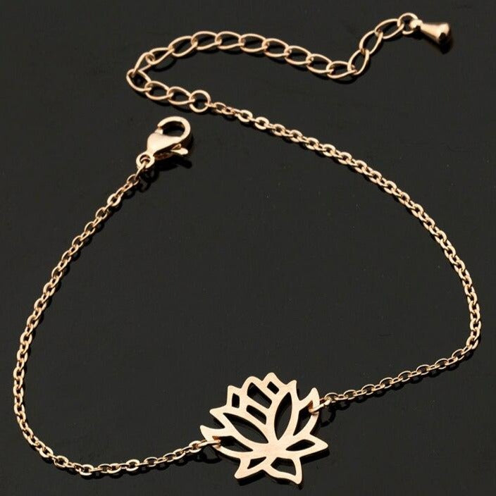 Bracelet Lotus Acier