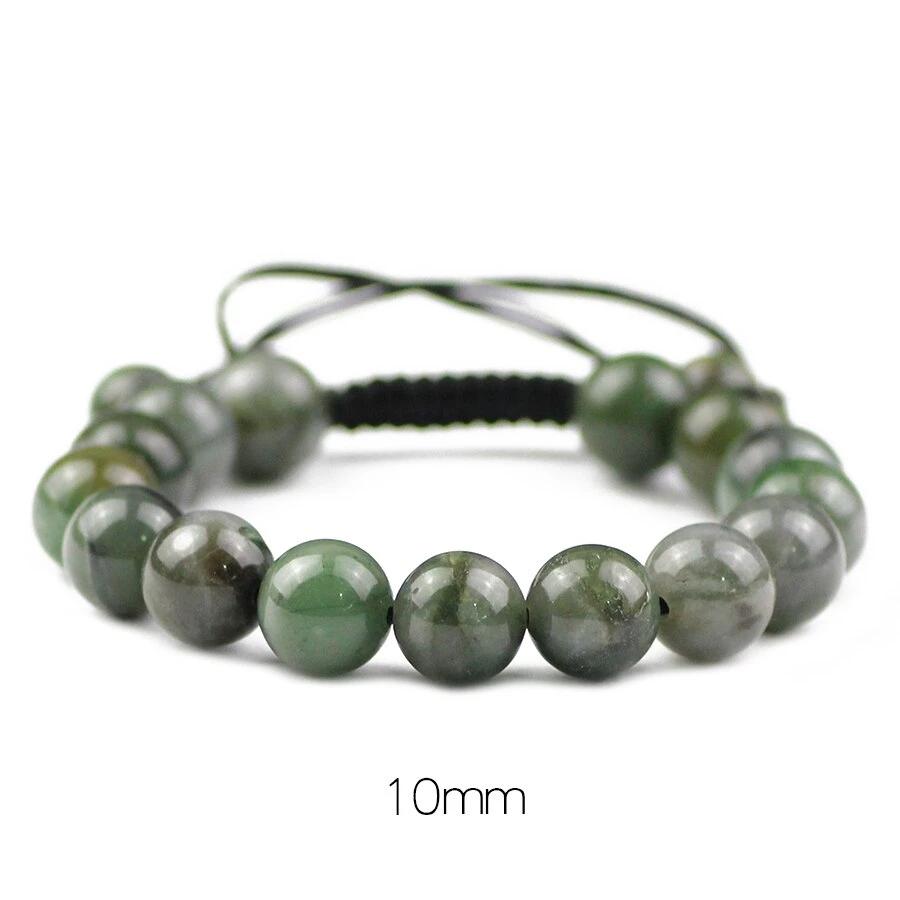Bracelet En Apatite Verte