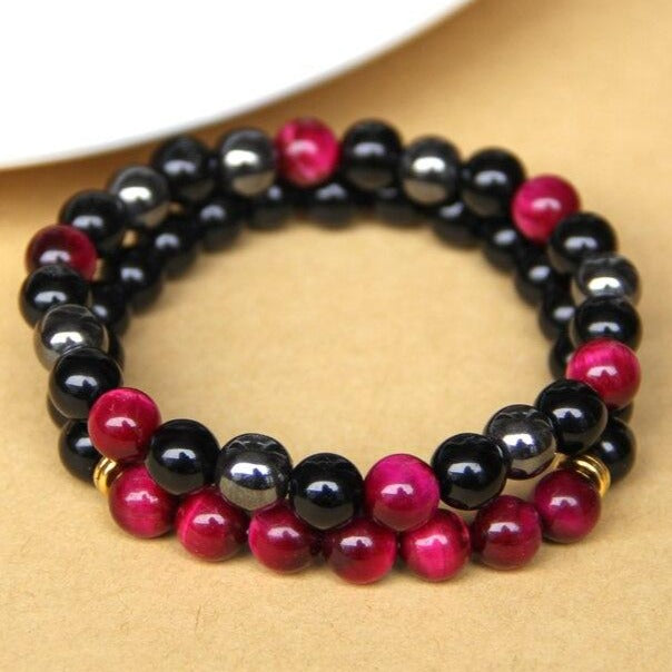 Bracelet Protecteur En Oeil De Tigre