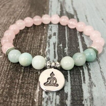 Bracelet En Quartz Rose