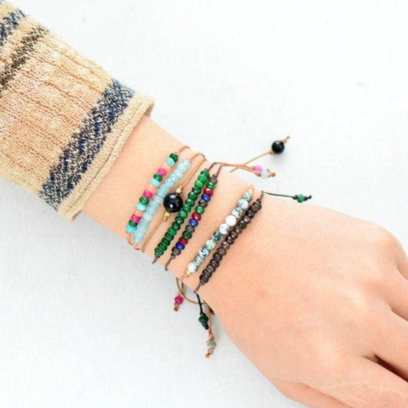 Bracelet En Pierre De Jaspe Naturelle