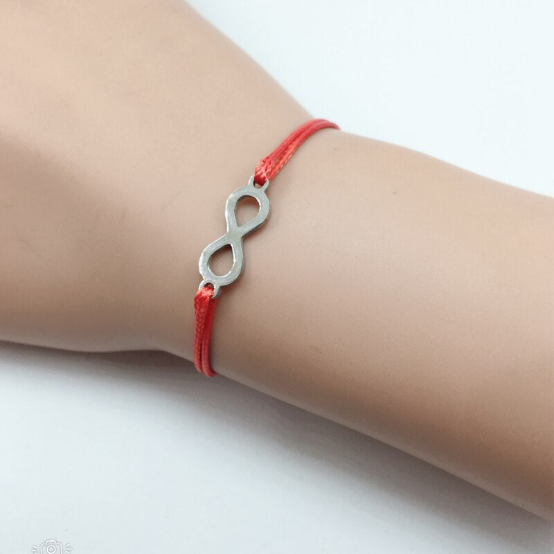 Bracelet Infini Cordon Noir