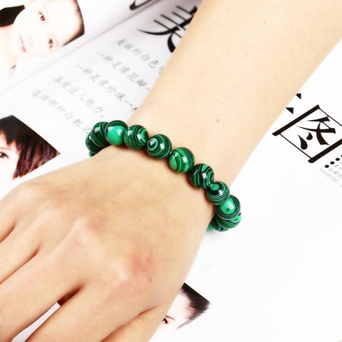 Bracelet En Malachite