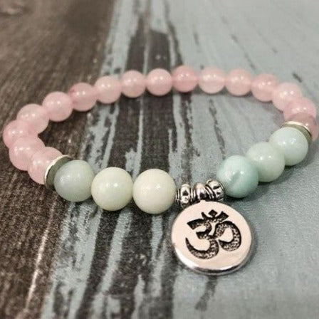 Bracelet En Quartz Rose