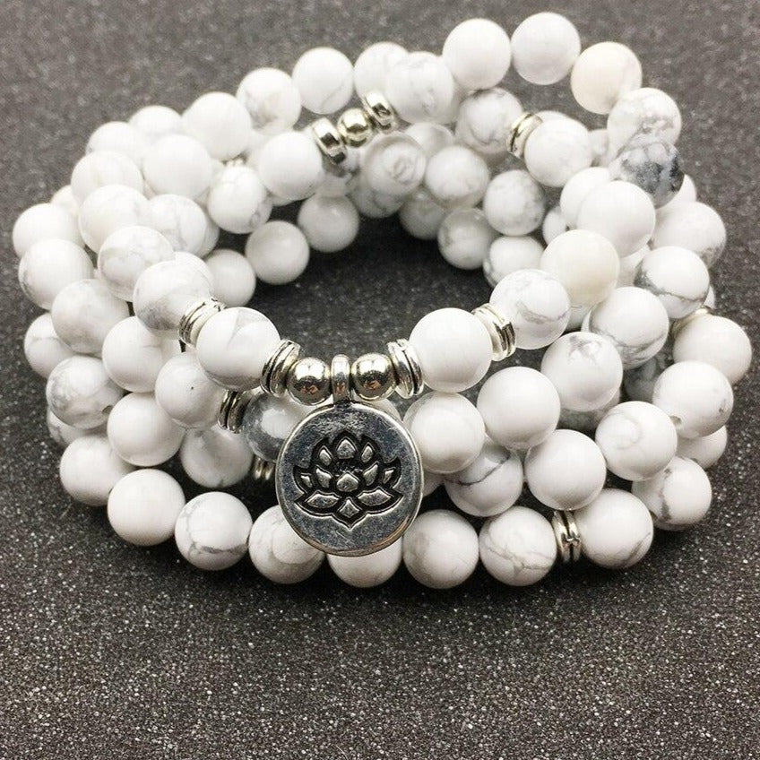Bracelet Mala Howlite