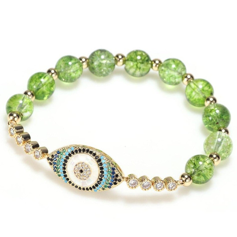 Bracelet D&#39;Abondance Avec Oeil De Protection