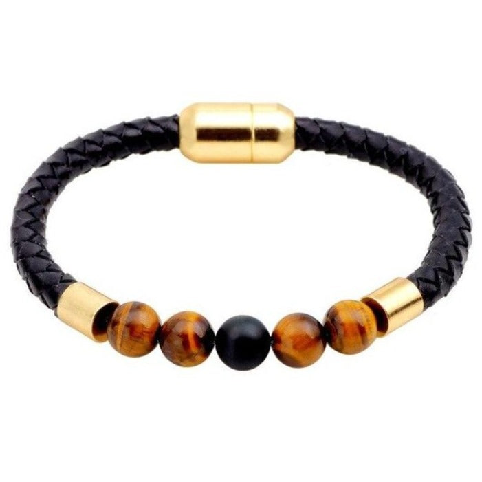 Bracelet 7 Chakras En Œil De Tigre signification